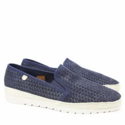 VERBENAS SCARPETTA DA UOMO STILE ESPADRILLAS MORBIDO CAMOSCIO