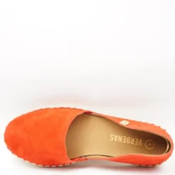 VERBENAS SCARPETTE CAMOSCIO FONDO MORBIDO IN PELLE STILE ESPADRILLAS