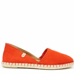 VERBENAS SCARPETTE CAMOSCIO FONDO MORBIDO IN PELLE STILE ESPADRILLAS