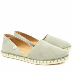 VERBENAS SCARPETTE CAMOSCIO FONDO MORBIDO IN PELLE STILE ESPADRILLAS