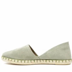 VERBENAS SCARPETTE CAMOSCIO FONDO MORBIDO IN PELLE STILE ESPADRILLAS