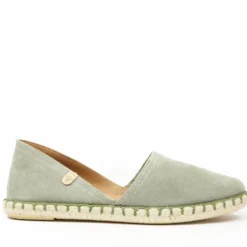 VERBENAS SCARPETTE CAMOSCIO FONDO MORBIDO IN PELLE STILE ESPADRILLAS