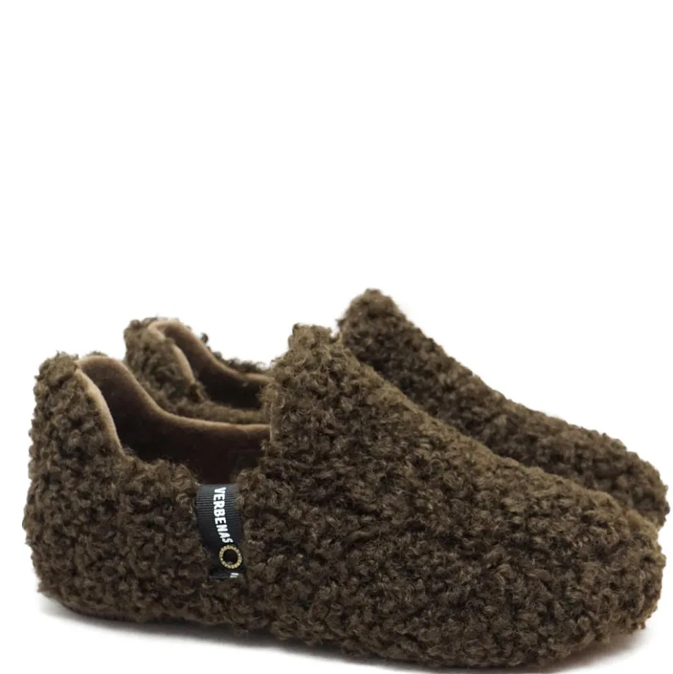 VERBENAS YUK CURLY PANTOFOLA ALTA SUPER TRENDY E CALDA