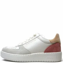VICTORIA SNEAKERS IN MORBIDA PELLE FORI TRASPIRANTI E LACCETTI