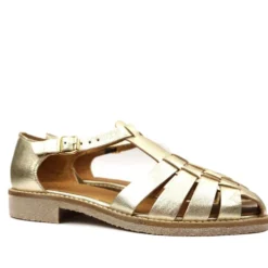 WE DO SCARPETTA RAGNETTO IN MORBIDA NAPPA PLATINO